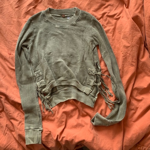 Free People Long Sleeve Shirt - Picture 1 of 3